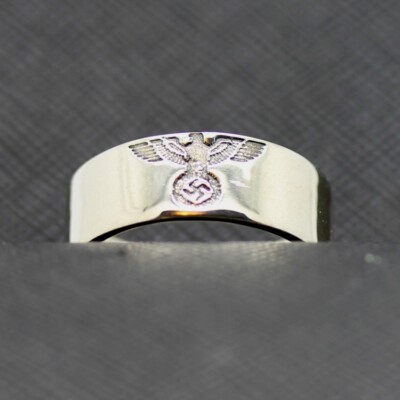 German ss ring eagle swastika for sale