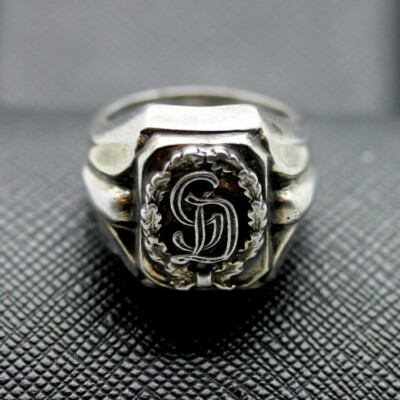 GERMAN SS RING GD silver