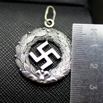 German ss nazi swastika pendant for sale