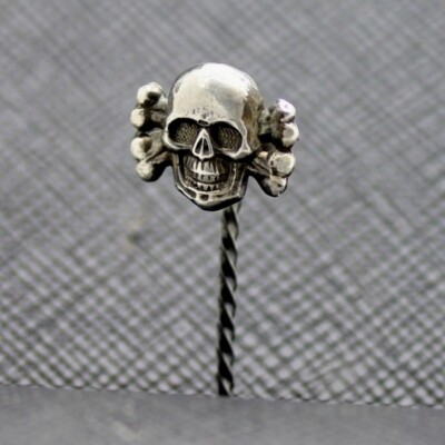 Sterling Silver Black Corps SS Stickpin