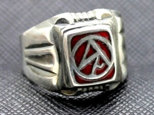 WW2 Sturmabtielung NSDAP Enameled Ring