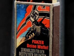 German WW2 Propaganda Matchbox