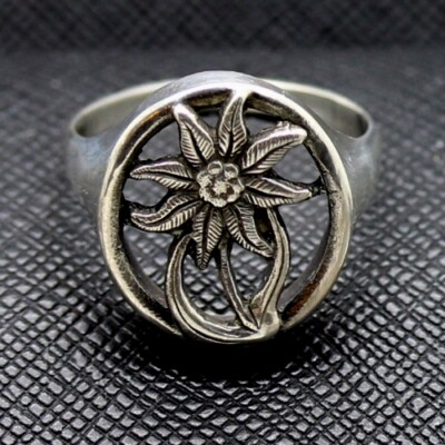Edelweiss Alpen division military ring