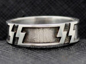 SS ring silver