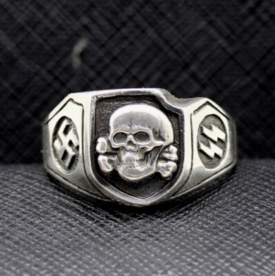 WWII SS Death Head ring