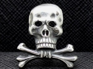 German Totenkopf Skull PIN
