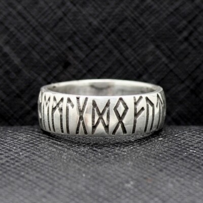 Nordic Rune Amulet Ring